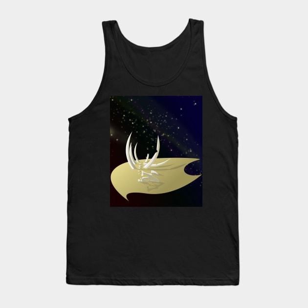 Boneyard Starscape Tank Top by dinomitrondesigns